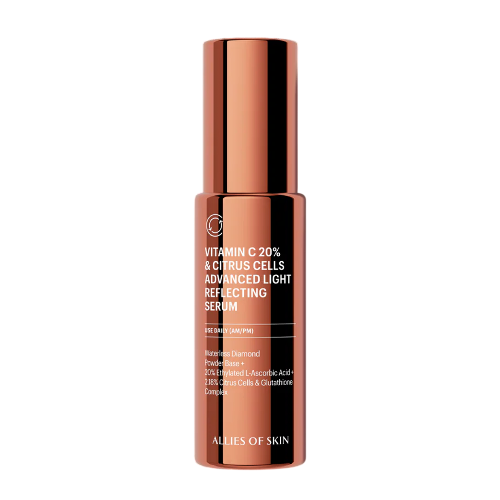 ALLIES OF SKIN Vitamin C 20% & Citrus Cells Advanced Firm & Glow Serum 30ml - Сироватка з вітаміном С та клітинами цитрусу ALLIES OF SKIN Vitamin C 20% & Citrus Cells Advanced Firm & Glow Serum 30ml - Сироватка з вітаміном С та клітинами цитрусу